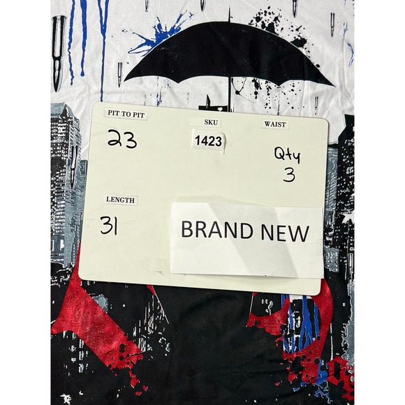 Omerta Society Vintage White Graphic Tee XL Men of Respect Code of Silence Shirt - Picture 7 of 7